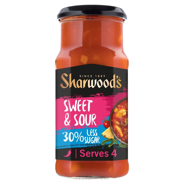 Sharwood’s Sweet Sour 30% Reduced Sugar Cooking Sauce, 425g