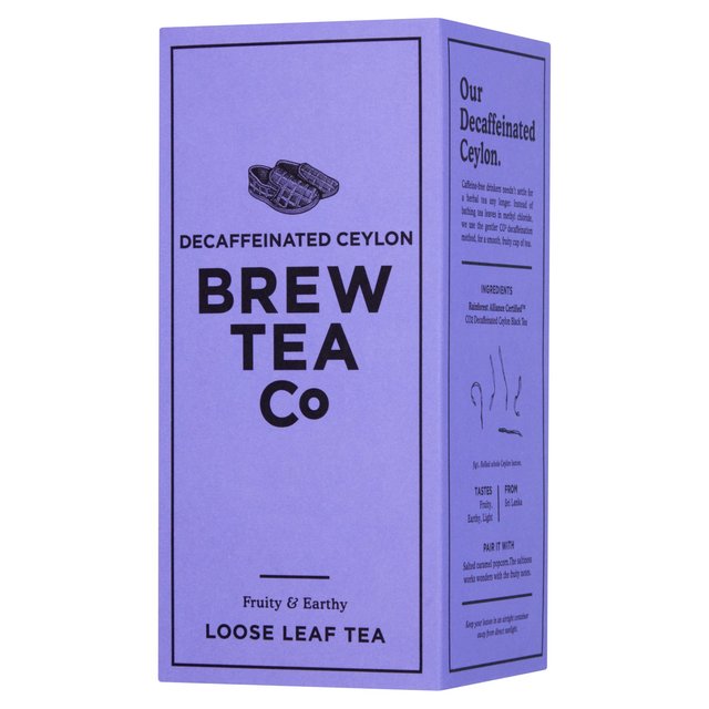 Brew Tea Co CO2 Decaffeinated Loose Leaf Tea, 113g