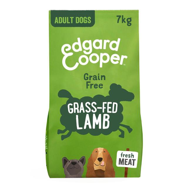 Edgard & Cooper Adult Grain Free Dry Dog Food With Fresh Grass-Fed Lamb, 7kg