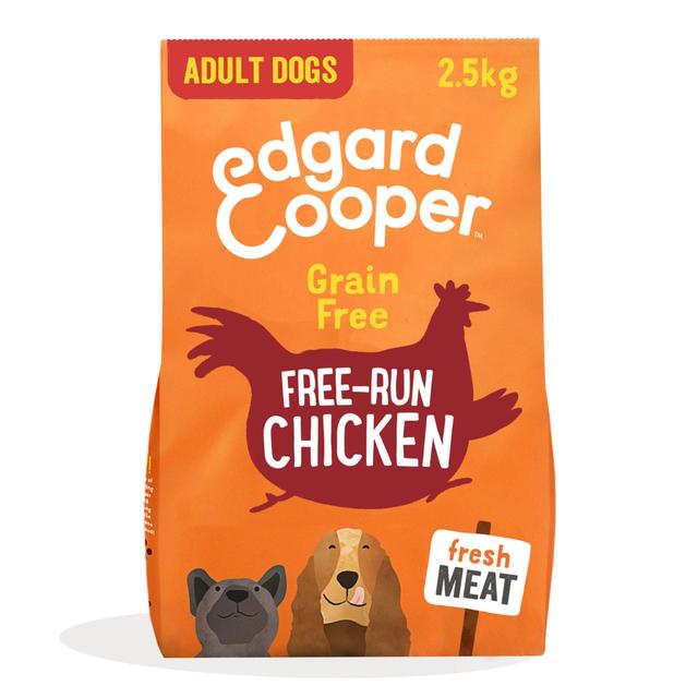 Edgard & Cooper Adult Grain Free Dry Dog Food With Fresh Free-Run Chicken, 2.5kg