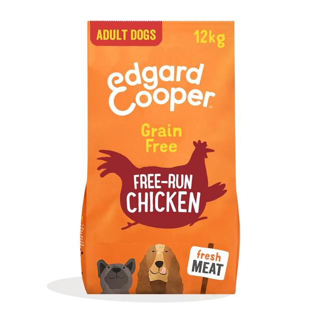 Edgard & Cooper Adult Grain Free Dry Dog Food With Fresh Free-Run Chicken, 12kg
