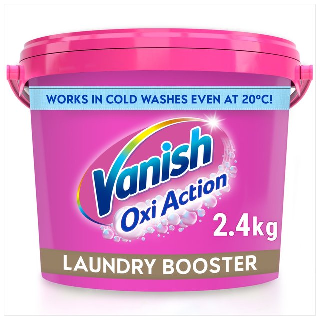 Vanish Oxi Action Powder Fabric Stain Remover Powder Colours, 2.4kg