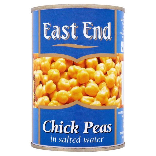 East End Chick Peas In Salted Water, 400g