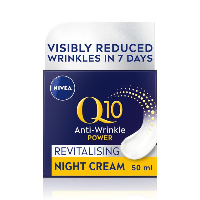 Nivea Q10 Power Anti-Wrinkle & Firming Nourishing Night Face Cream, 50ml