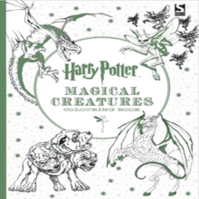 Harry Potter Magical Creatures Colouring Book, One Size