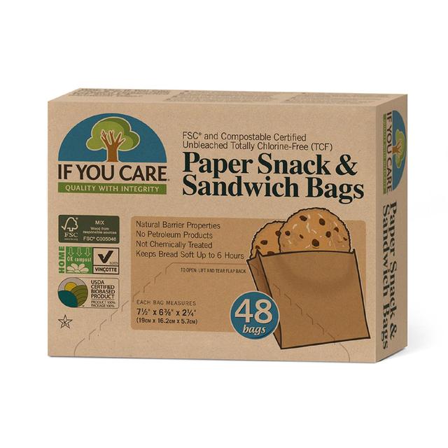 If You Care FSC Certified Sandwich Bags, 48 Per Pack