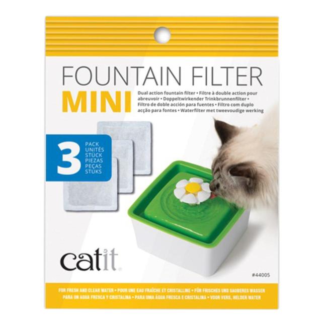 Catit Mini Fountain Replacement Filter, 3 Pack