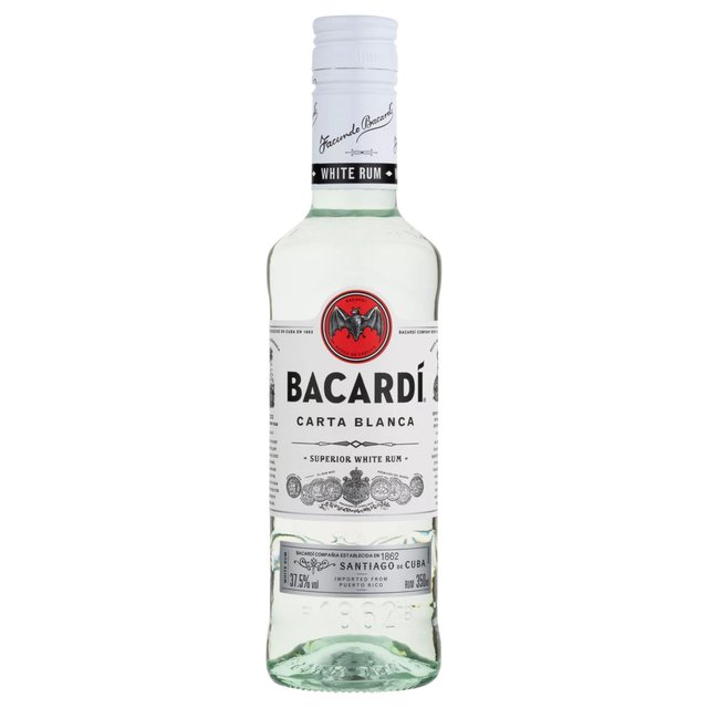Bacardi Carta Blanca White Rum, 35cl