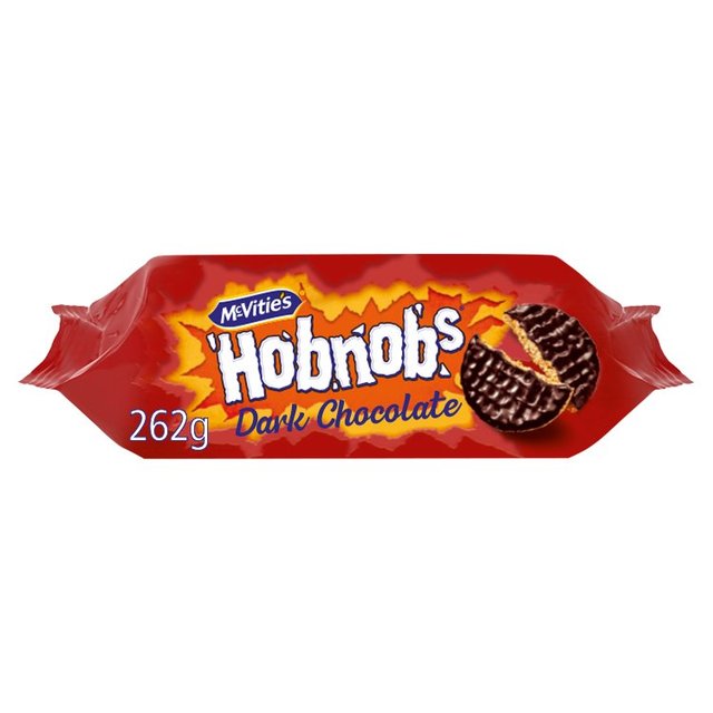 McVitie’s Hobnob’s Biscuits The Oaty One Dark Chocolate, 262g