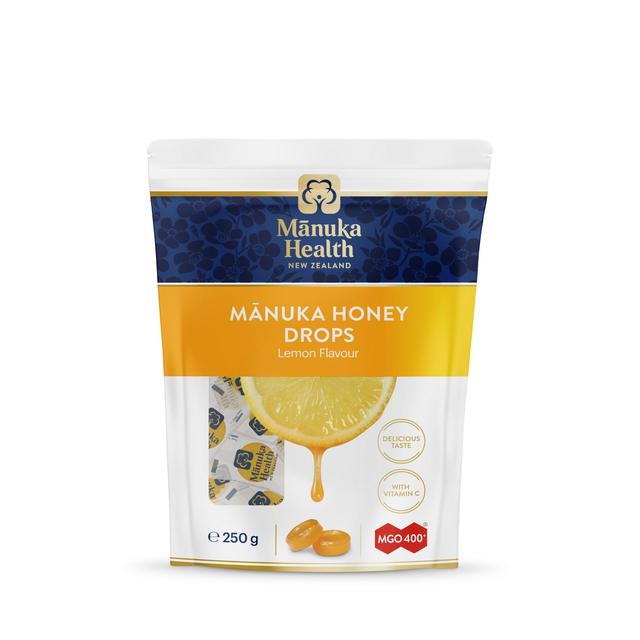 Manuka Health Mgo 400+ Manuka Honey Lozenges With Lemon 250g, Family Pack