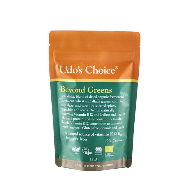Udo’s Choice Beyond Greens Powder- Organic & Vegan, 125g
