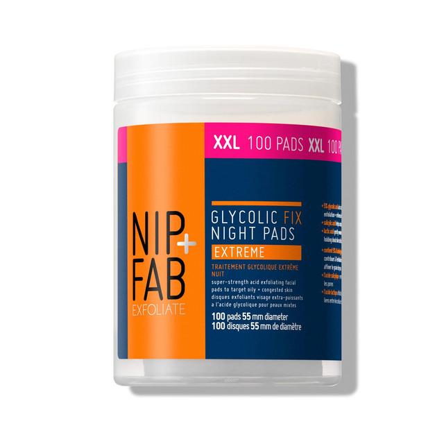 Nip + Fab Glycolic Fix Exfoliating Night Pads Extreme, Supersize