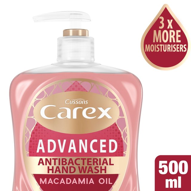 Carex Advanced Care+ Macadamia Oil Antibacterial Handwash, 500ml