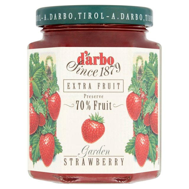 Darbo Strawberry Jam 70% Fruit, 200g
