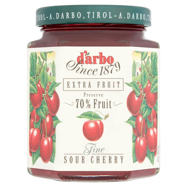 Darbo Sour Cherry Jam 70% Fruit, 200g