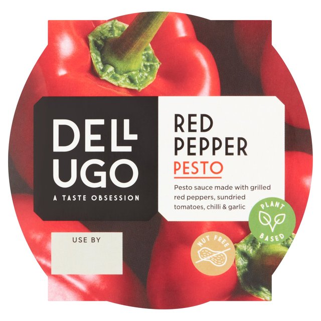 Dell’Ugo Fresh Red Pepper Pesto, 120g