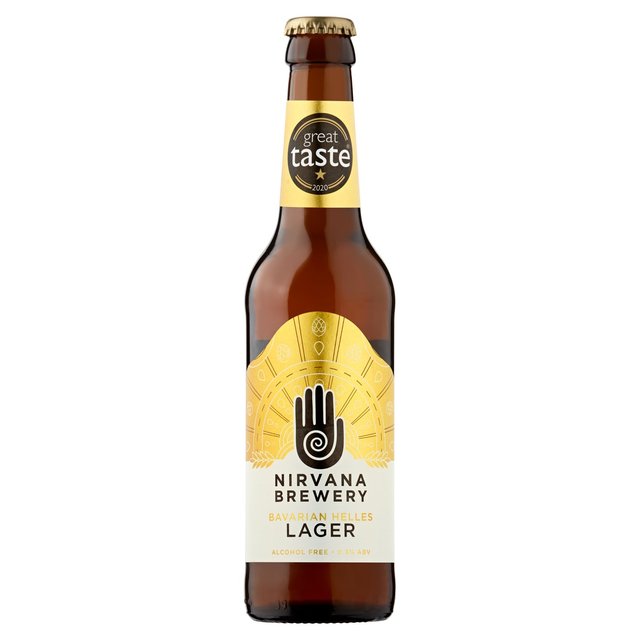 Fitbeer Nirvana Brewery Alcohol Free Helles Lager, 330ml