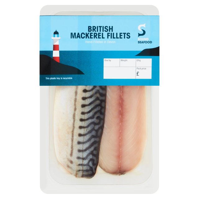Sound Seafood Mackerel Fillets, 180g