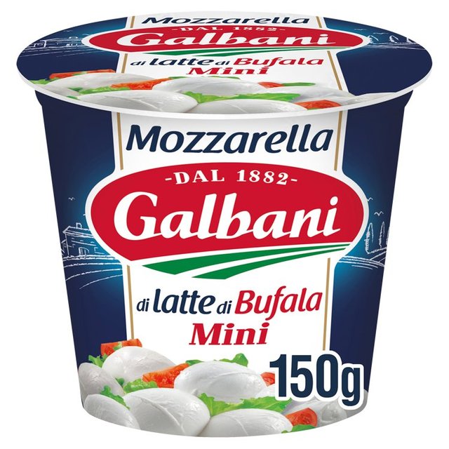 Galbani Italian Buffalo Mozzarella Mini Cheese, 150g