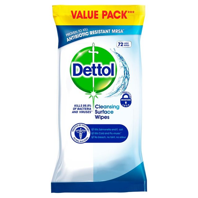 Dettol Antibacterial Surface Cleansing Wipes Ocado