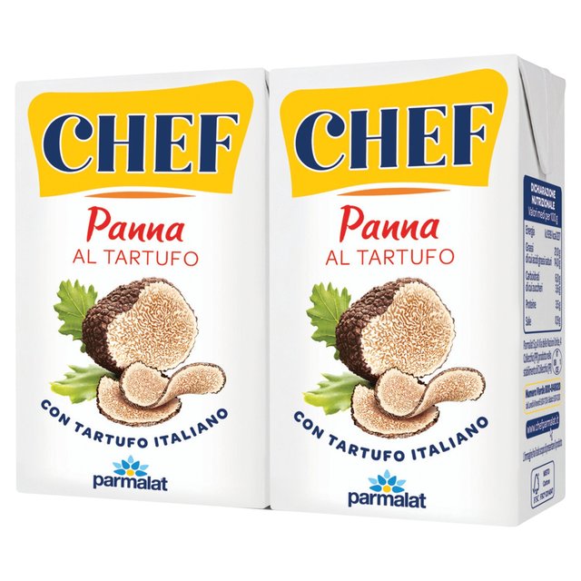 Chef Parmalat Cooking Cream Truffle, 2 x 125g