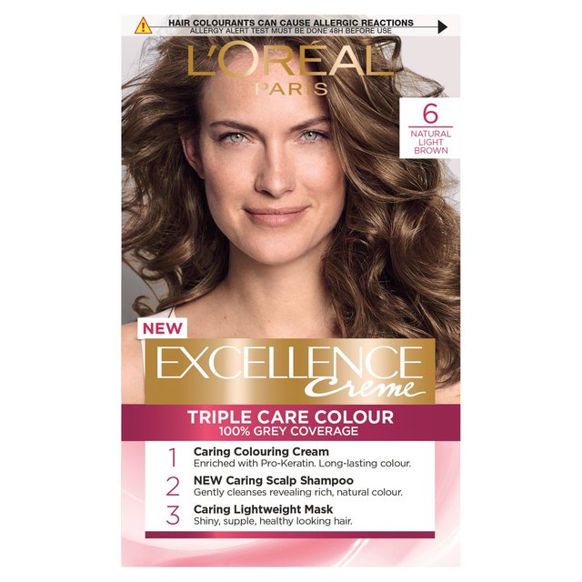 L’Oreal Excellence Natural Light Brown 6