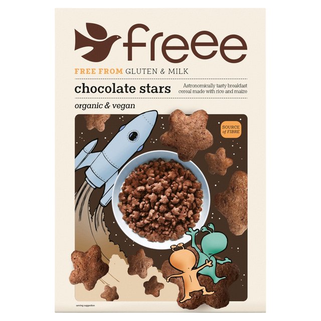 Doves Farm Freee Gluten Free Organic Chocolate Stars, 300g