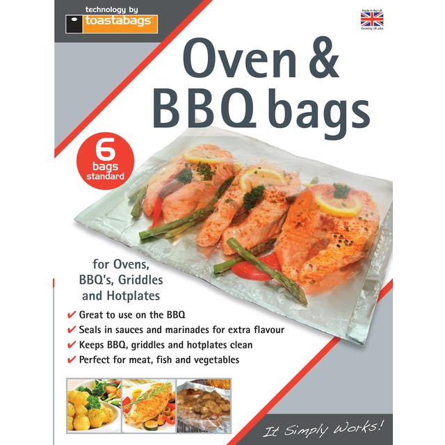 Toastabags Oven & Bbq Bags, 6 per Pack