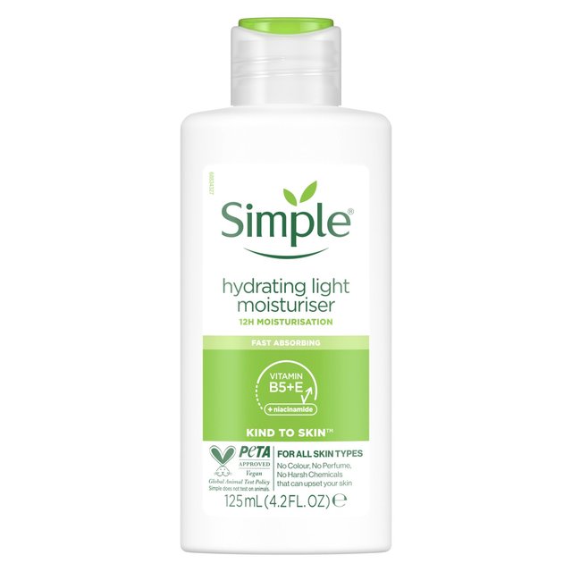 Simple Kind To Skin Hydrating Light Moisturiser, 125ml