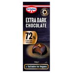 Dr. Oetker Extra Dark 72% Chocolate Bar