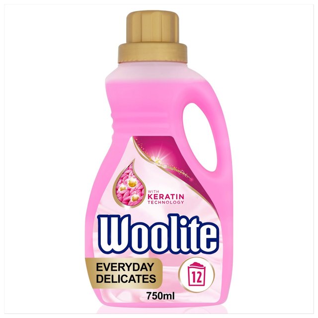 Woolite Laundry Detergent Liquid Delicates, 750ml