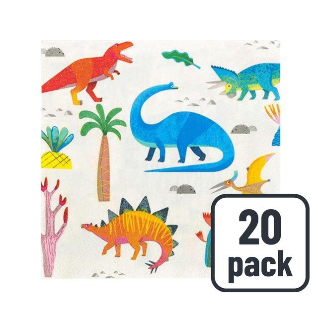 Talking Tables Dinosaur Paper Napkins, 20 per Pack