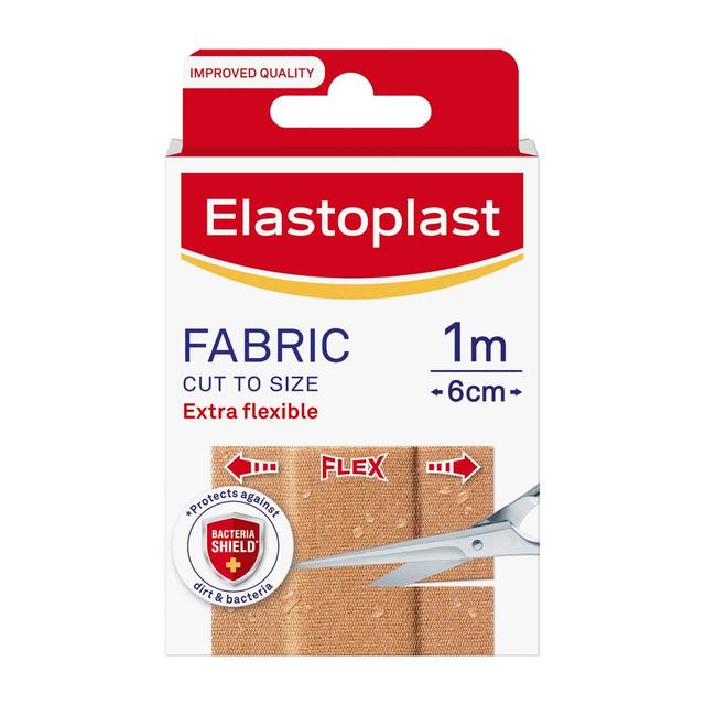 Elastoplast Extra Flexible Cut to Size Breathable Fabric Plaster 1m x 6cm
