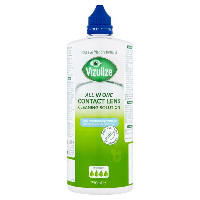 Vizulize All In One Contact Lens Solution, 250ml