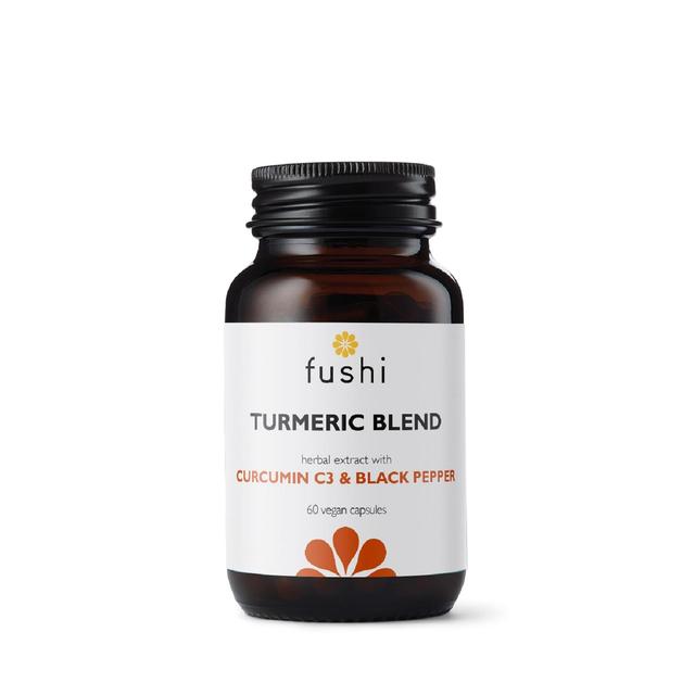 Fushi Tumeric C3 & Bioperine Extract Supplement Capsules, 500mg