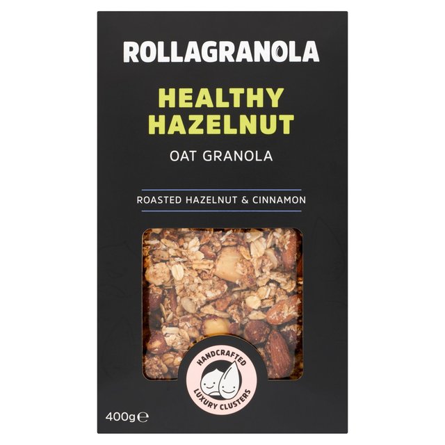 Rollagranola Healthy Hazelnut Oat Granola, 400g