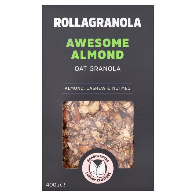 Rollagranola Awesome Almond Oat Granola, 400g