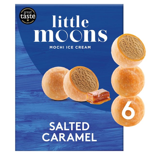 Little Moons Salted Caramel Mochi Ice Cream, 6x32g, 6 x 32g