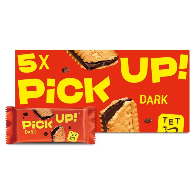 Bahlsen PiCK UP! Dark Chocolate Biscuit Bars, 5 x 28g