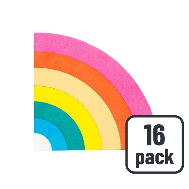 Talking Tables Rainbow Paper Napkins, 16 per Pack