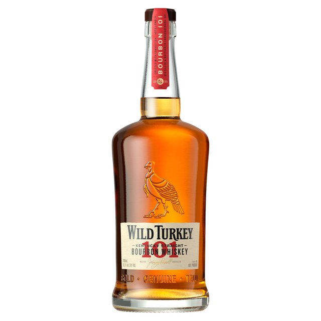Wild Turkey 101 Kentucky Bourbon Whiskey, 70cl