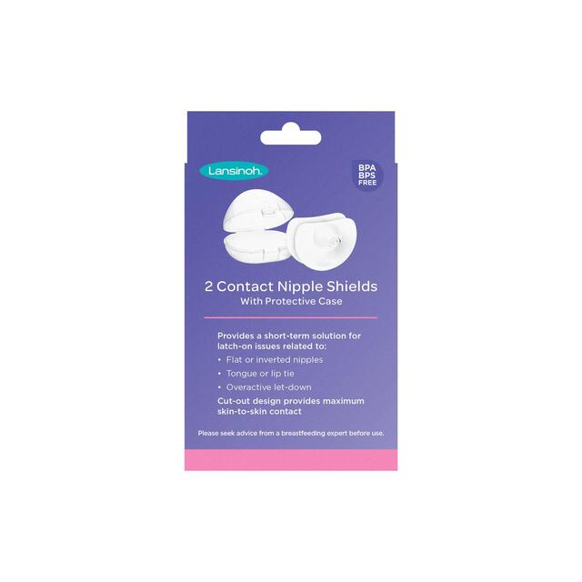 Lansinoh Contact Nipple Shields Large 24mm Ocado