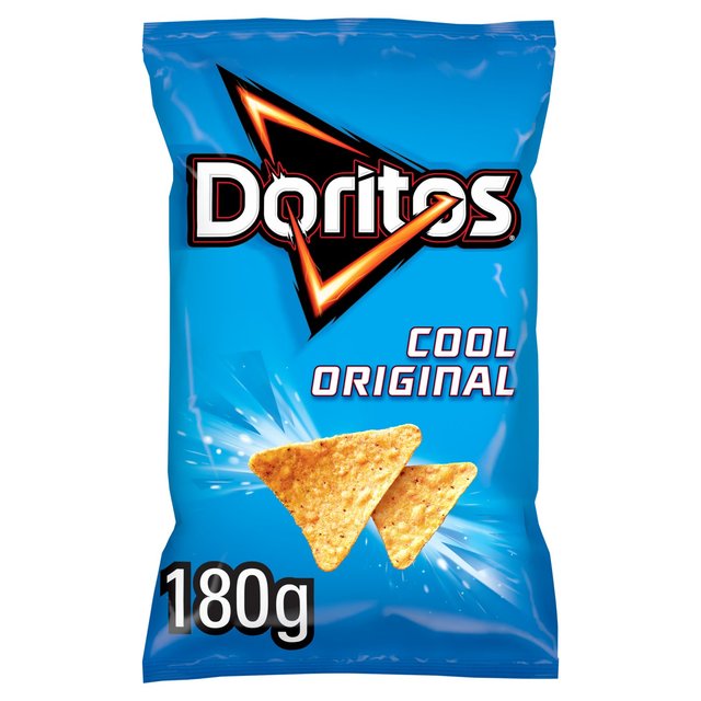 Doritos Cool Original Tortilla Chips Sharing Bag Crisps, 180g
