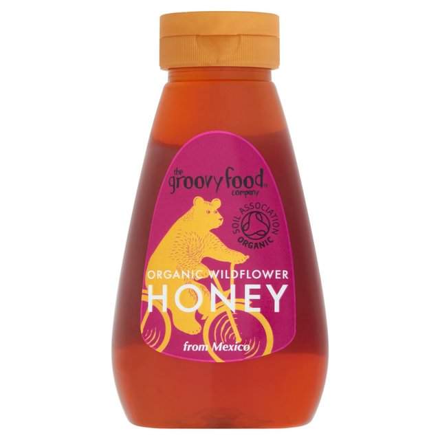 The Groovy Food Company Mexican Wildflower Honey Organic, 340g