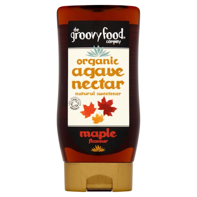 The Groovy Food Company Maple Agave Nectar Organic, 250ml