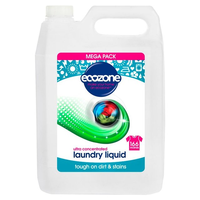 Ecozone Bio Laundry Liquid 166 Washes, 5L