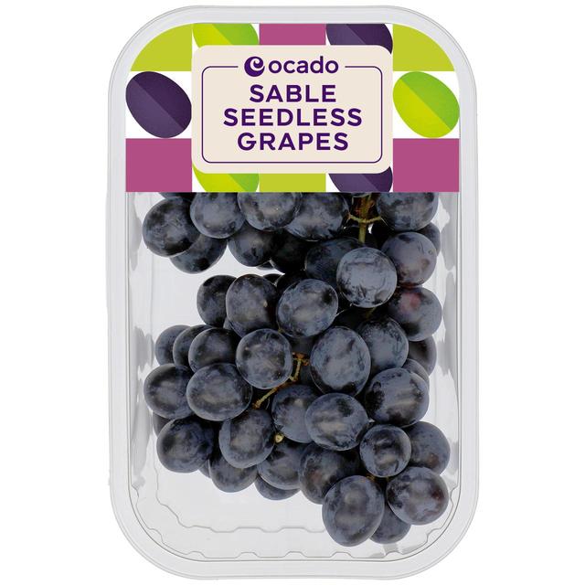 Ocado Sable Seedless Grapes, 400g