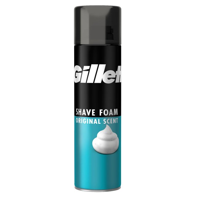 Gillette Classic Shaving Foam Sensitive Skin, 200ml