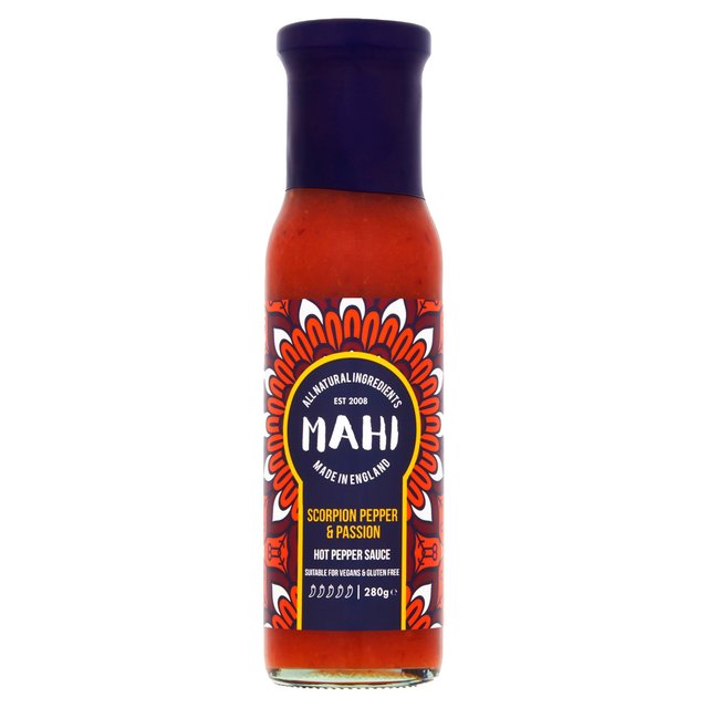 Mahi Scorpion Pepper & Passion Hot Sauce, 280ml