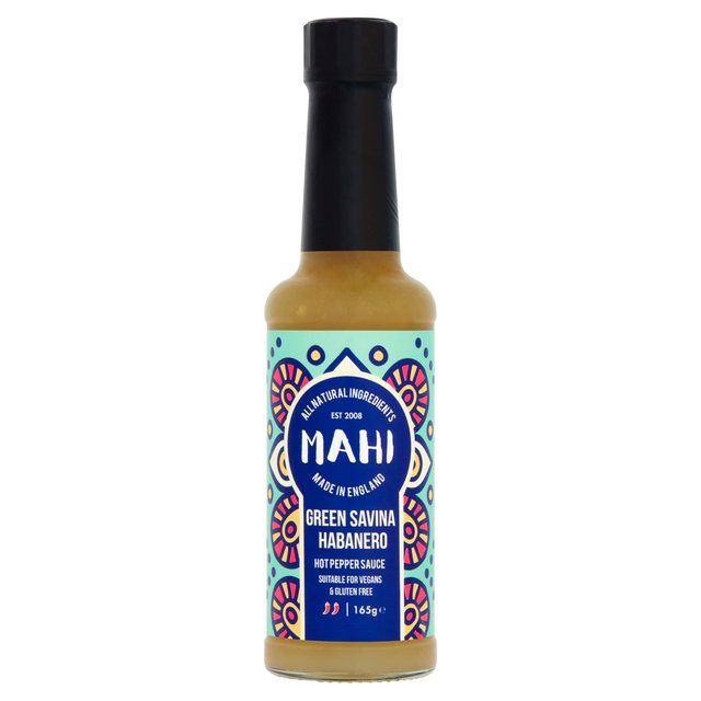 Mahi Green Savina Habanero Sauce, 165ml